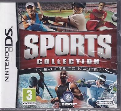 Sports Collection - 15 Sports to master - Nintendo DS - I folie (AA Grade) (Genbrug)